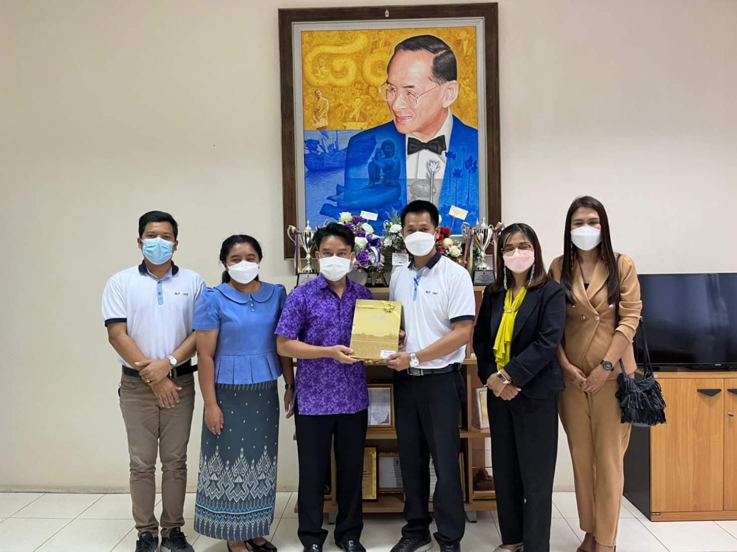 ผู้อำนวยการสำนักการจัดการนวัตกรรมและถ่ายทอดเทคโนโลยี เข้าพบวัฒนธรรมจังหวัดสงขลา